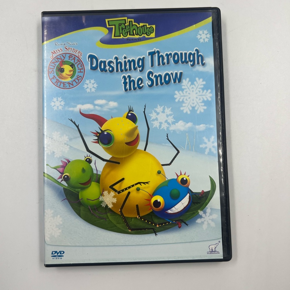 Treehouse Miss Spiders Sunny Patch Friends Dashing Through The Snow Dvd